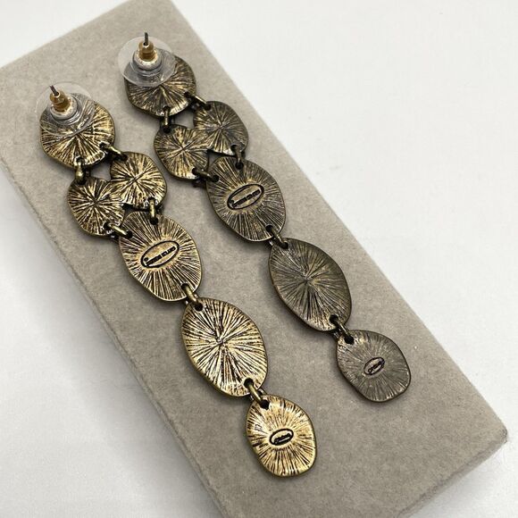 Heidi Klum Vintage Retired Signed Dangle Haute Couture Runway Earrings - Picture 5 of 8